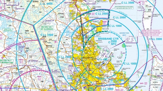 Brisbane VTC - Visual Terminal Chart - Fly Now Redcliffe